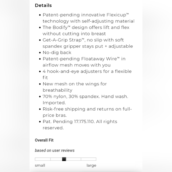 Soma Bodify Demi Bra Size 34DD with matching panty - Picture 14 of 14